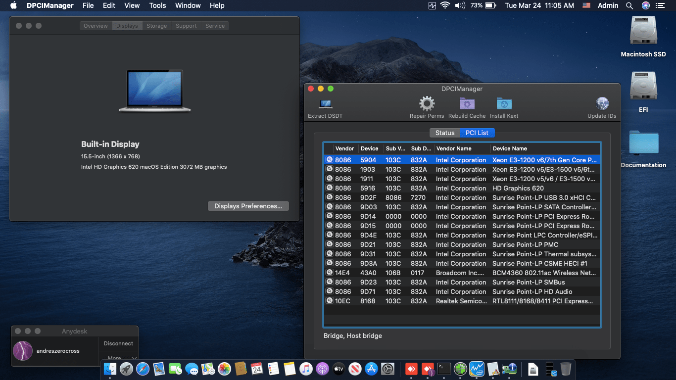 HP Pavilion 15 BS087CL [KabyLake   Intel HD 620] 2